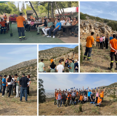 AKL team on Hymettus mountain